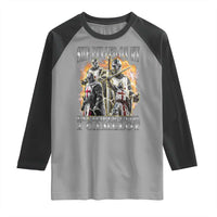 Funny Knight Meme Raglan Shirt She Pulled On My Excalibur Offensive Medieval Warrior Bootleg - Wonder Print Shop