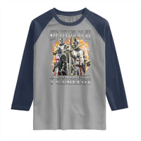 Funny Knight Meme Raglan Shirt She Pulled On My Excalibur Offensive Medieval Warrior Bootleg - Wonder Print Shop