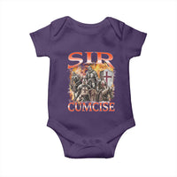 Knight Meme Baby Onesie Sir Cumcise Funny Bootleg Graphic - Wonder Print Shop