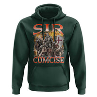 Knight Meme Hoodie Sir Cumcise Funny Bootleg Graphic - Wonder Print Shop