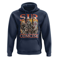 Knight Meme Hoodie Sir Cumcise Funny Bootleg Graphic - Wonder Print Shop