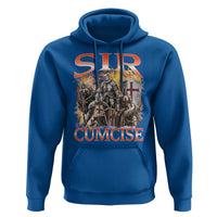 Knight Meme Hoodie Sir Cumcise Funny Bootleg Graphic - Wonder Print Shop