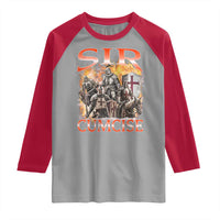 Knight Meme Raglan Shirt Sir Cumcise Funny Bootleg Graphic - Wonder Print Shop