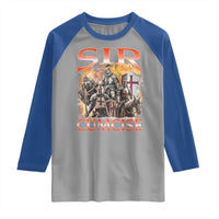 Knight Meme Raglan Shirt Sir Cumcise Funny Bootleg Graphic - Wonder Print Shop