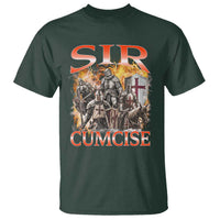 Knight Meme T Shirt Sir Cumcise Funny Bootleg Graphic - Wonder Print Shop