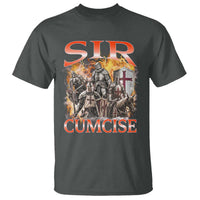 Knight Meme T Shirt Sir Cumcise Funny Bootleg Graphic - Wonder Print Shop