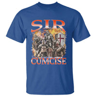 Knight Meme T Shirt Sir Cumcise Funny Bootleg Graphic - Wonder Print Shop