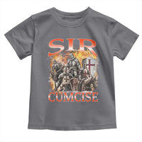 Knight Meme Toddler T Shirt Sir Cumcise Funny Bootleg Graphic - Wonder Print Shop