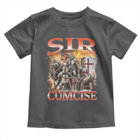 Knight Meme Toddler T Shirt Sir Cumcise Funny Bootleg Graphic - Wonder Print Shop
