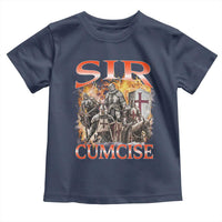 Knight Meme Toddler T Shirt Sir Cumcise Funny Bootleg Graphic - Wonder Print Shop