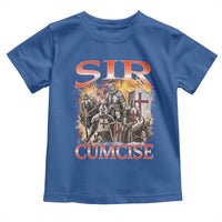 Knight Meme Toddler T Shirt Sir Cumcise Funny Bootleg Graphic - Wonder Print Shop