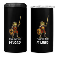 Knight Frog 4 in 1 Can Cooler Tumbler Funny T'was The Tism M'Lord Vintage Autism Medieval