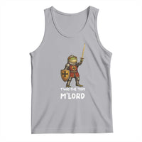 Knight Frog Tank Top Funny T'was The Tism M'Lord Vintage Autism Medieval