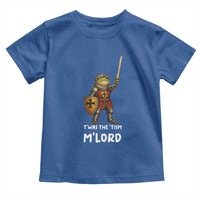 Knight Frog Toddler T Shirt Funny T'was The Tism M'Lord Vintage Autism Medieval