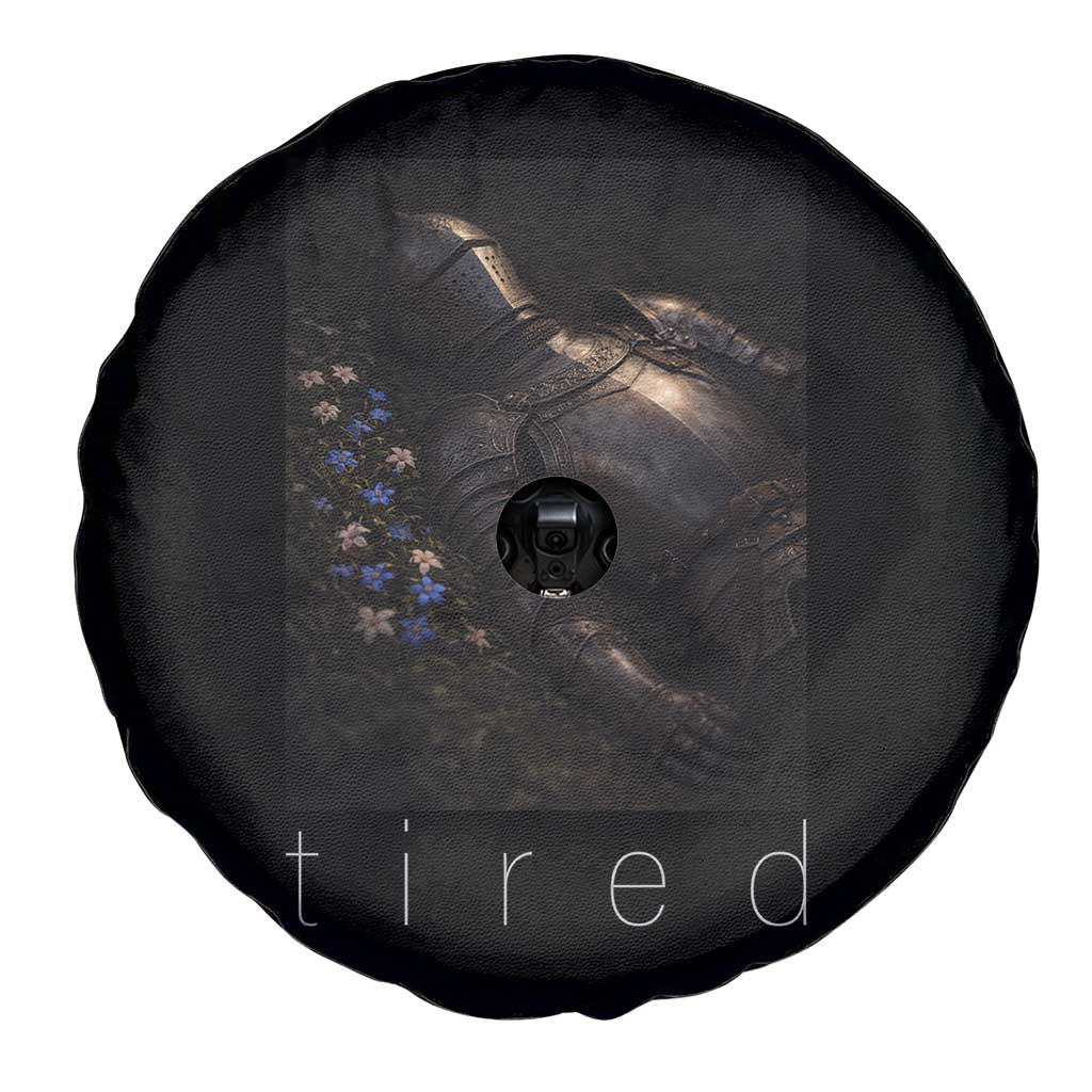 Tired Knight Spare Tire Cover Gothic Medieval Fantasy - Wonder Print Shop