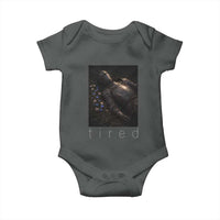 Tired Knight Baby Onesie Gothic Medieval Fantasy - Wonder Print Shop