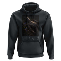 Tired Knight Hoodie Gothic Medieval Fantasy - Wonder Print Shop