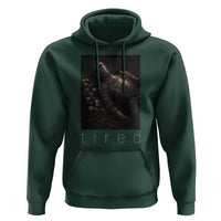 Tired Knight Hoodie Gothic Medieval Fantasy - Wonder Print Shop