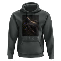 Tired Knight Hoodie Gothic Medieval Fantasy - Wonder Print Shop