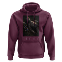 Tired Knight Hoodie Gothic Medieval Fantasy - Wonder Print Shop