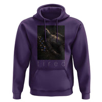 Tired Knight Hoodie Gothic Medieval Fantasy - Wonder Print Shop