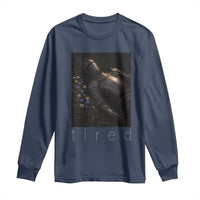 Tired Knight Long Sleeve Shirt Gothic Medieval Fantasy - Wonder Print Shop