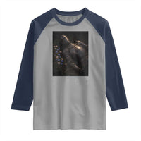 Tired Knight Raglan Shirt Gothic Medieval Fantasy - Wonder Print Shop