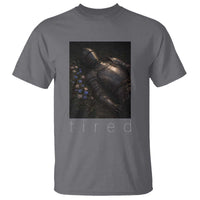 Tired Knight T Shirt Gothic Medieval Fantasy - Wonder Print Shop