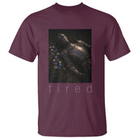 Tired Knight T Shirt Gothic Medieval Fantasy - Wonder Print Shop