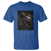 Tired Knight T Shirt Gothic Medieval Fantasy - Wonder Print Shop