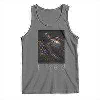 Tired Knight Tank Top Gothic Medieval Fantasy - Wonder Print Shop