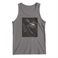 Tired Knight Tank Top Gothic Medieval Fantasy - Wonder Print Shop