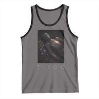 Tired Knight Tank Top Gothic Medieval Fantasy - Wonder Print Shop