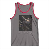 Tired Knight Tank Top Gothic Medieval Fantasy - Wonder Print Shop