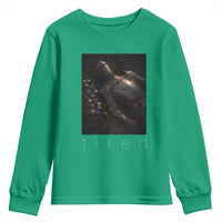 Tired Knight Youth Sweatshirt Gothic Medieval Fantasy - Wonder Print Shop