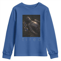 Tired Knight Youth Sweatshirt Gothic Medieval Fantasy - Wonder Print Shop