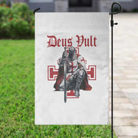 Deus Vult Knight Templar Garden Flag Crusader Cross - Wonder Print Shop
