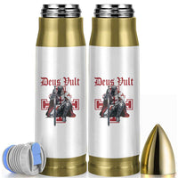 Deus Vult Knight Templar Bullet Tumbler Crusader Cross - Wonder Print Shop