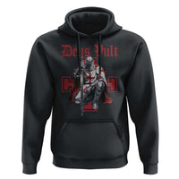 Deus Vult Knight Templar Hoodie Crusader Cross - Wonder Print Shop