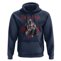 Deus Vult Knight Templar Hoodie Crusader Cross - Wonder Print Shop
