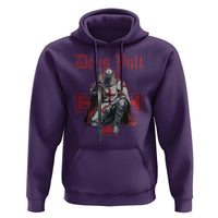 Deus Vult Knight Templar Hoodie Crusader Cross - Wonder Print Shop