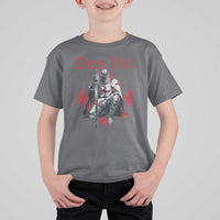 Deus Vult Knight Templar T Shirt For Kid Crusader Cross - Wonder Print Shop