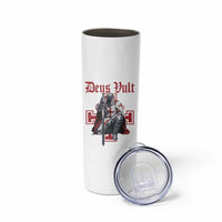 Deus Vult Knight Templar Skinny Tumbler Crusader Cross - Wonder Print Shop
