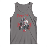 Deus Vult Knight Templar Tank Top Crusader Cross - Wonder Print Shop