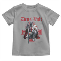 Deus Vult Knight Templar Toddler T Shirt Crusader Cross - Wonder Print Shop