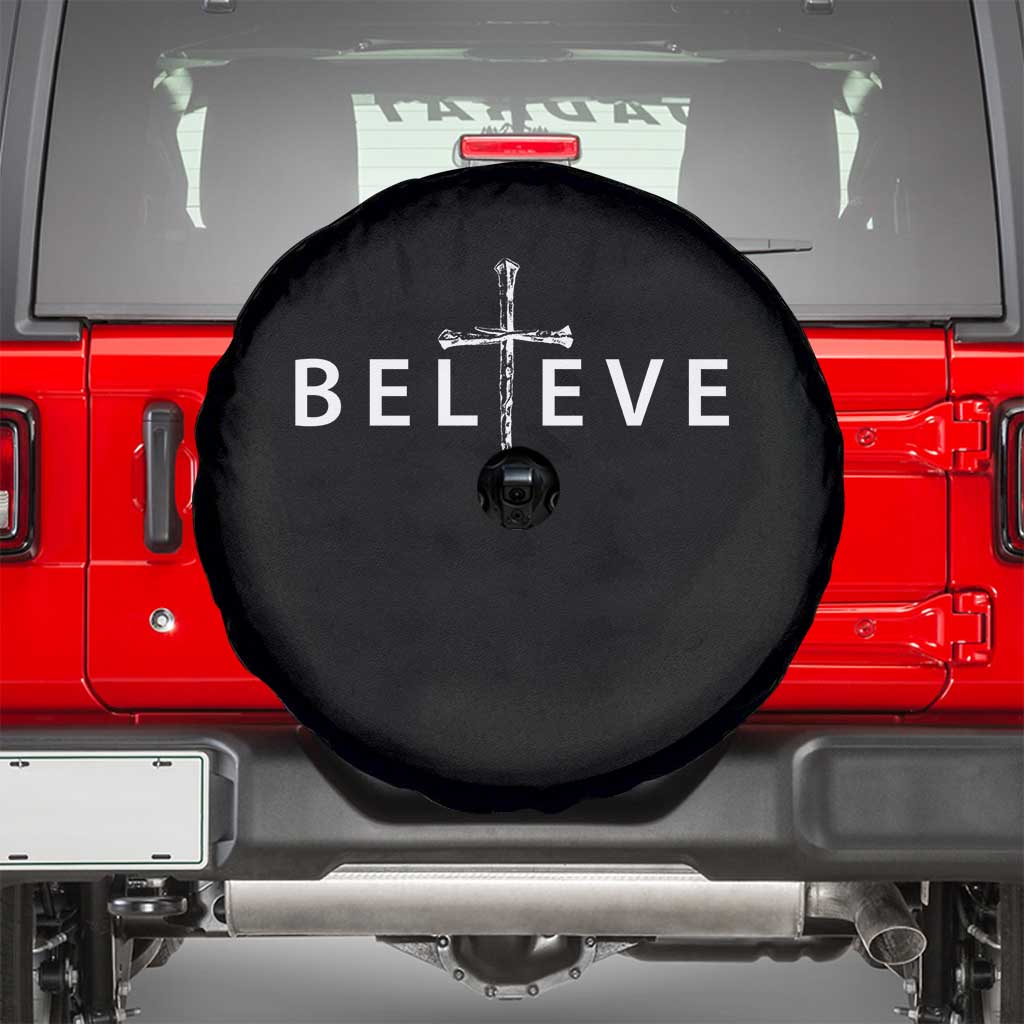 Cross Christian Religious Believe Blessed Faith Graphic Spare Tire Cover