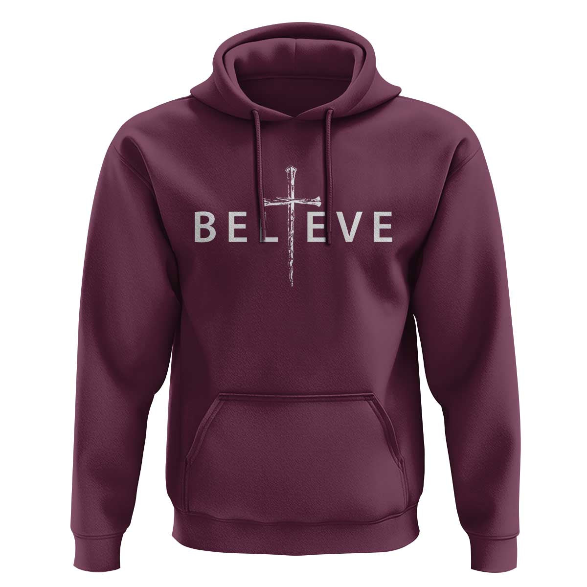 Cross Christian Religious Believe Blessed Faith Graphic Hoodie