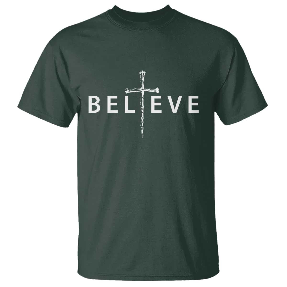 Cross Christian Religious Believe Blessed Faith Graphic T Shirt
