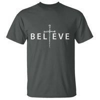 Cross Christian Religious Believe Blessed Faith Graphic T Shirt