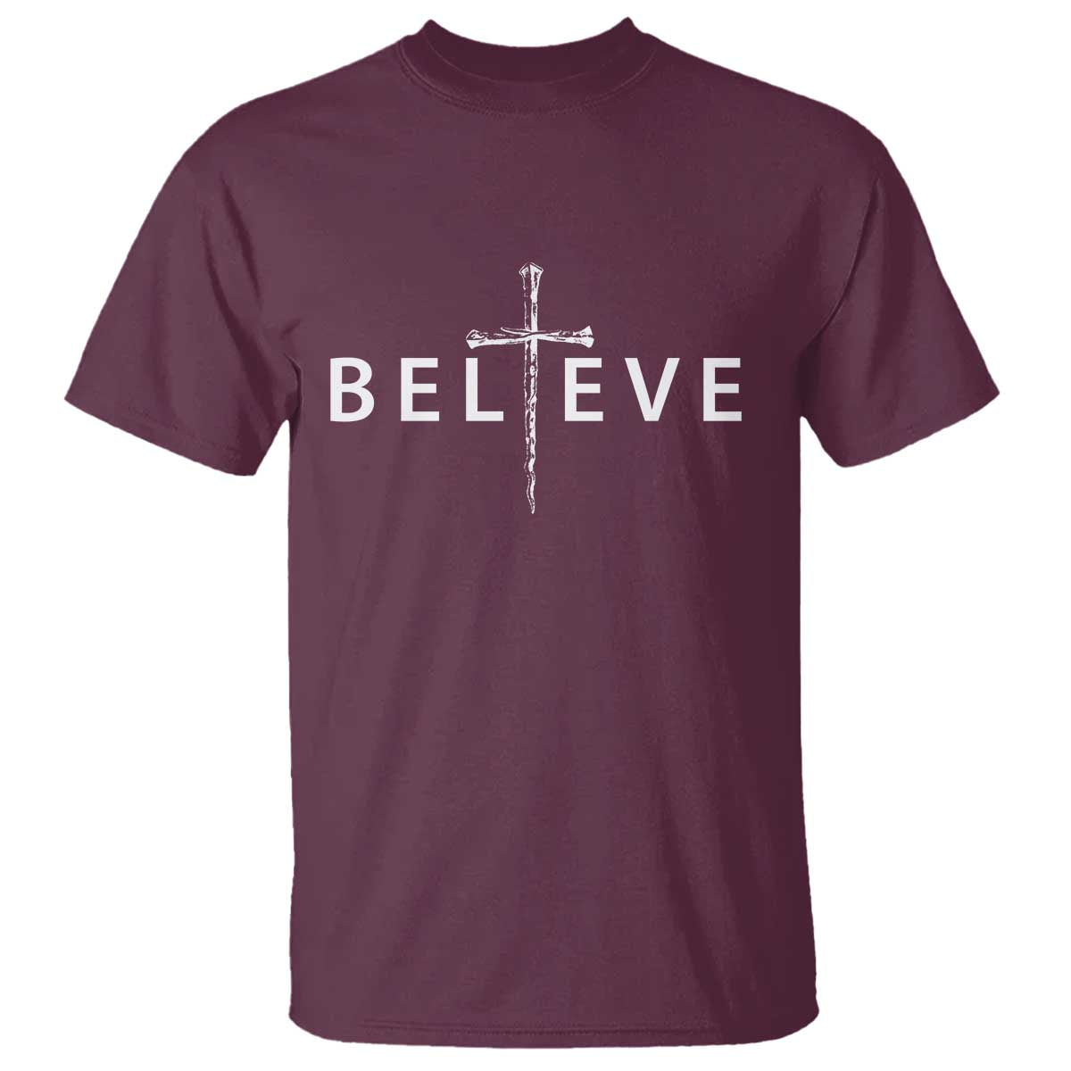 Cross Christian Religious Believe Blessed Faith Graphic T Shirt